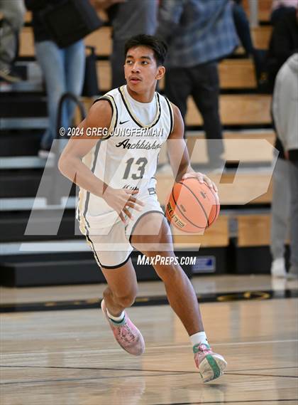 Thumbnail 2 in Las Lomas vs. Archbishop Mitty (Bishop O'Dowd Thanksgiving Showcase) photogallery.
