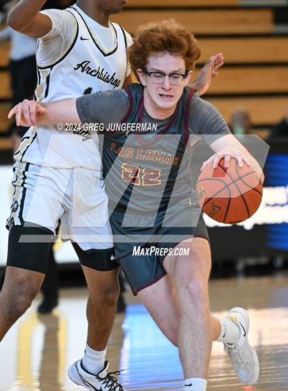 Thumbnail 1 in Las Lomas vs. Archbishop Mitty (Bishop O'Dowd Thanksgiving Showcase) photogallery.