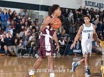 Thumbnail 3 in St. Anthony vs St. Augustine Prep (Shoot Down Cancer Classic) photogallery.