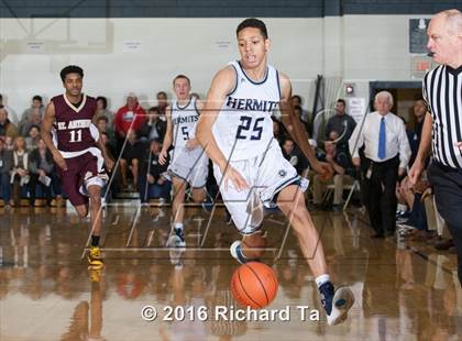 Thumbnail 1 in St. Anthony vs St. Augustine Prep (Shoot Down Cancer Classic) photogallery.