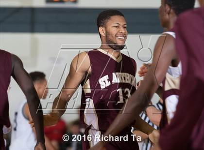 Thumbnail 2 in St. Anthony vs St. Augustine Prep (Shoot Down Cancer Classic) photogallery.