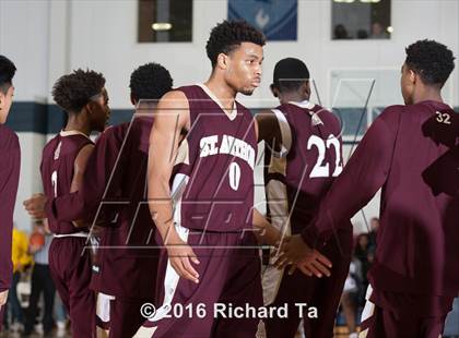 Thumbnail 3 in St. Anthony vs St. Augustine Prep (Shoot Down Cancer Classic) photogallery.