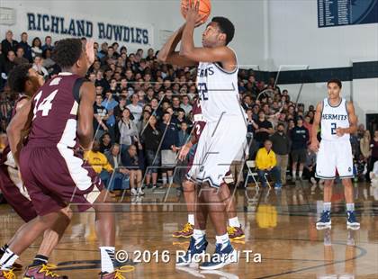 Thumbnail 2 in St. Anthony vs St. Augustine Prep (Shoot Down Cancer Classic) photogallery.