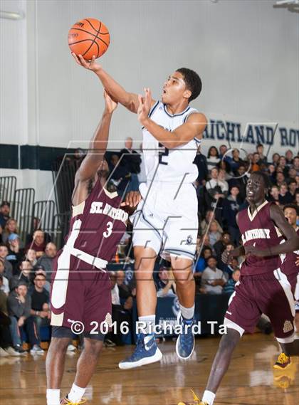 Thumbnail 2 in St. Anthony vs St. Augustine Prep (Shoot Down Cancer Classic) photogallery.