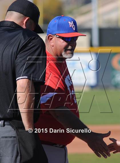 Thumbnail 2 in Desert Mountain vs Mountain View (Desert Vista Invitational) photogallery.