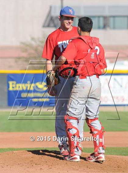 Thumbnail 2 in Desert Mountain vs Mountain View (Desert Vista Invitational) photogallery.