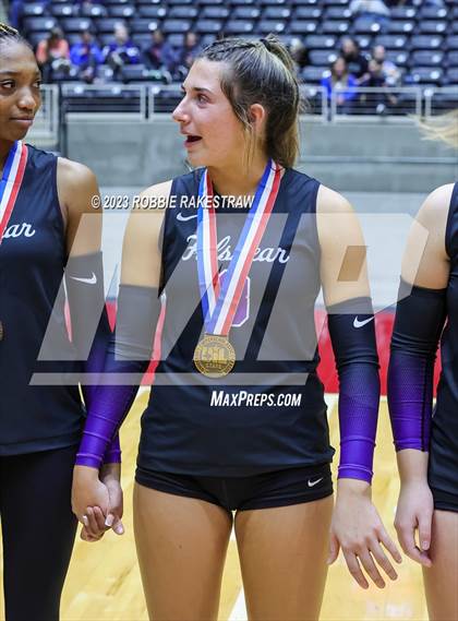 Thumbnail 3 in Fulshear vs. Lovejoy (UIL 5A Volleyball Semifinal Medal Ceremony) photogallery.
