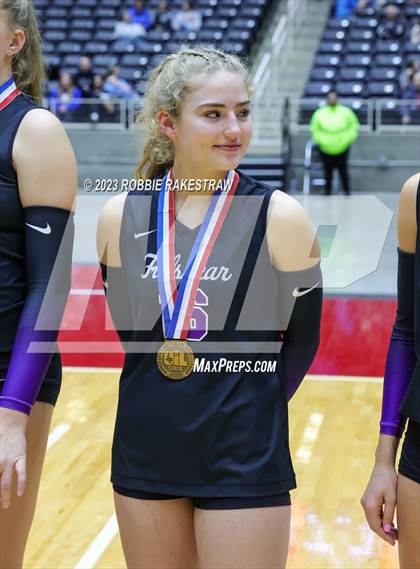 Thumbnail 3 in Fulshear vs. Lovejoy (UIL 5A Volleyball Semifinal Medal Ceremony) photogallery.