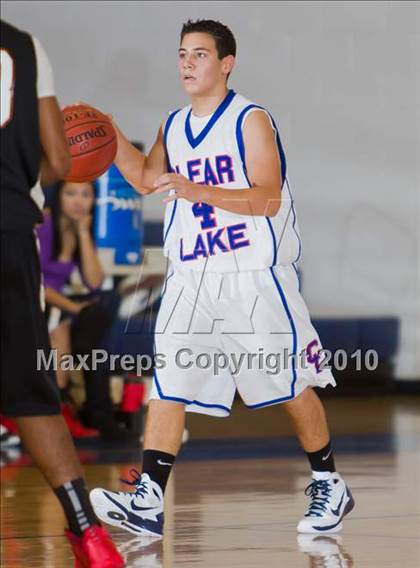 Thumbnail 2 in Dobie [J. Frank] Sophomore vs Clear Lake Sophomore photogallery.