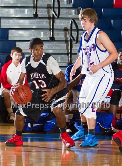 Thumbnail 3 in Dobie [J. Frank] Sophomore vs Clear Lake Sophomore photogallery.