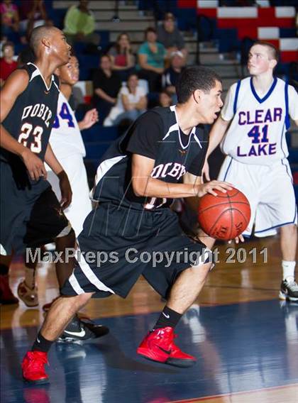 Thumbnail 1 in Dobie [J. Frank] Sophomore vs Clear Lake Sophomore photogallery.
