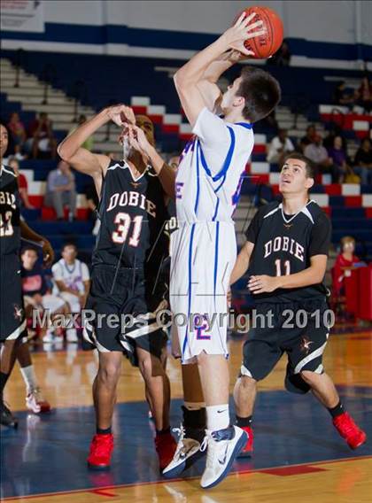 Thumbnail 1 in Dobie [J. Frank] Sophomore vs Clear Lake Sophomore photogallery.