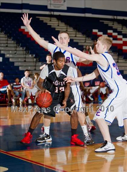 Thumbnail 1 in Dobie [J. Frank] Sophomore vs Clear Lake Sophomore photogallery.