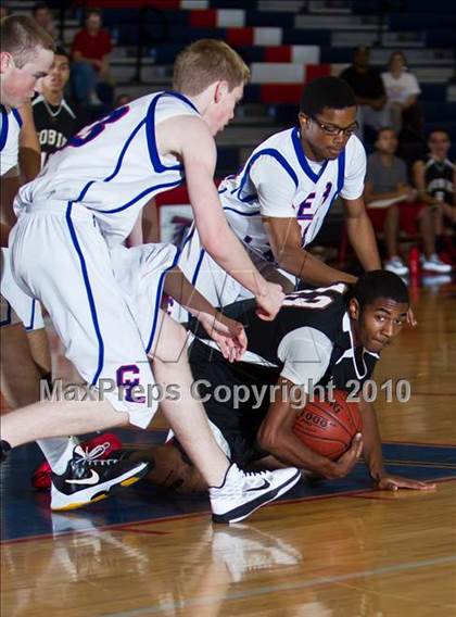 Thumbnail 2 in Dobie [J. Frank] Sophomore vs Clear Lake Sophomore photogallery.