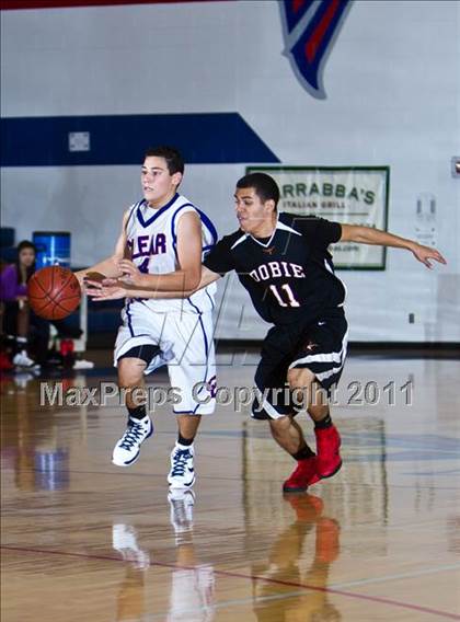 Thumbnail 3 in Dobie [J. Frank] Sophomore vs Clear Lake Sophomore photogallery.