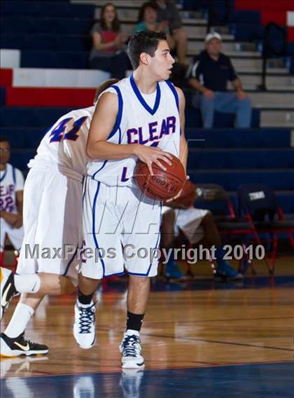 Thumbnail 3 in Dobie [J. Frank] Sophomore vs Clear Lake Sophomore photogallery.