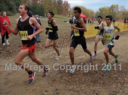 Thumbnail 3 in CIF State Cross Country Championships photogallery.