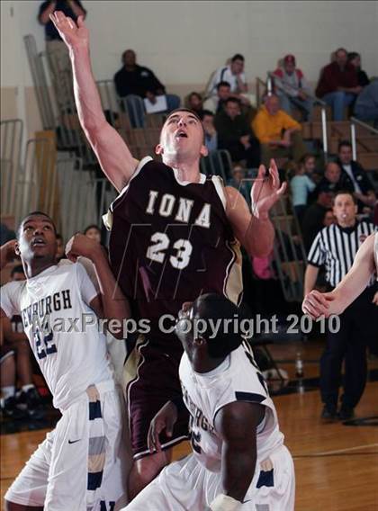 Thumbnail 1 in Iona Prep vs Newburgh (Harry Jefferson Holiday Showcase) photogallery.
