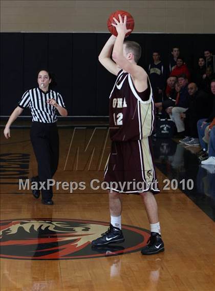 Thumbnail 1 in Iona Prep vs Newburgh (Harry Jefferson Holiday Showcase) photogallery.