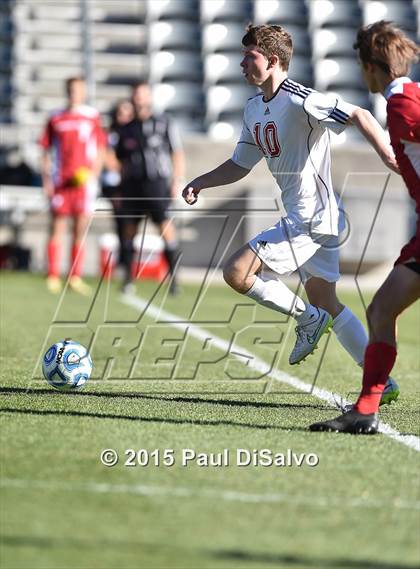 Thumbnail 1 in Kent Denver vs. Fountain Valley (CHSAA 3A Final) photogallery.