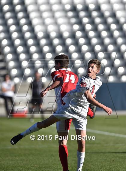 Thumbnail 1 in Kent Denver vs. Fountain Valley (CHSAA 3A Final) photogallery.