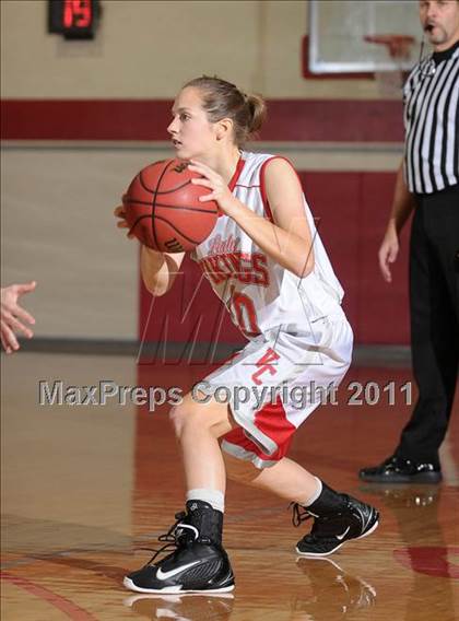 Thumbnail 2 in Golden Sierra vs. Victory Christian (Lady Viking Classic) photogallery.