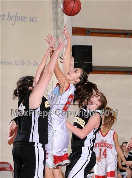 Thumbnail 3 in Golden Sierra vs. Victory Christian (Lady Viking Classic) photogallery.