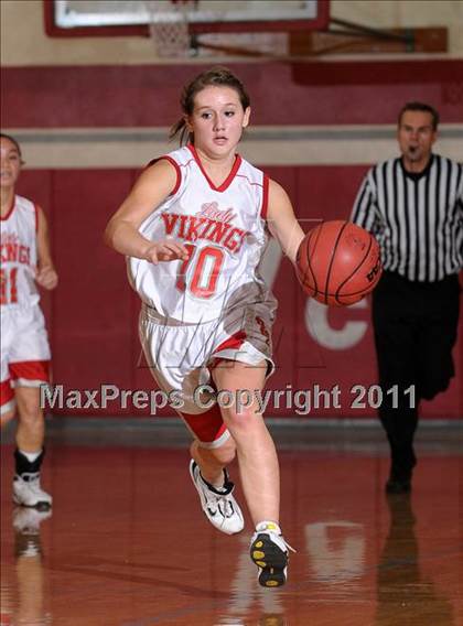 Thumbnail 1 in Golden Sierra vs. Victory Christian (Lady Viking Classic) photogallery.