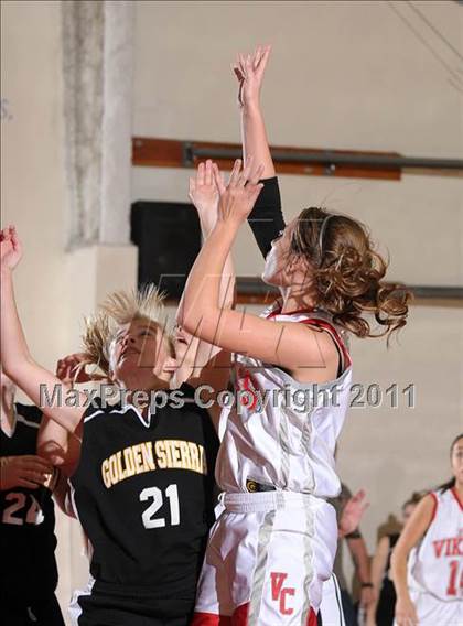 Thumbnail 1 in Golden Sierra vs. Victory Christian (Lady Viking Classic) photogallery.