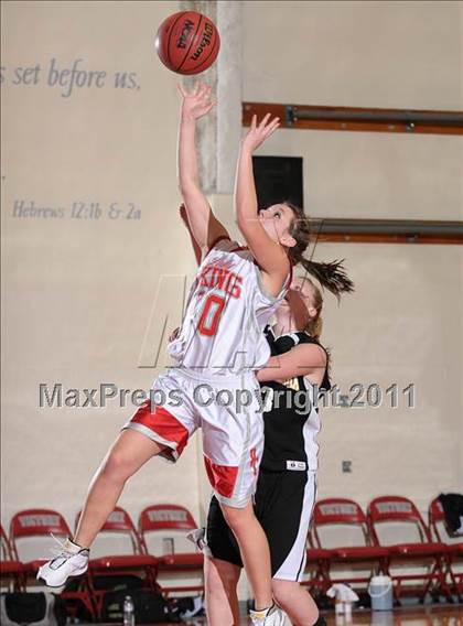 Thumbnail 1 in Golden Sierra vs. Victory Christian (Lady Viking Classic) photogallery.