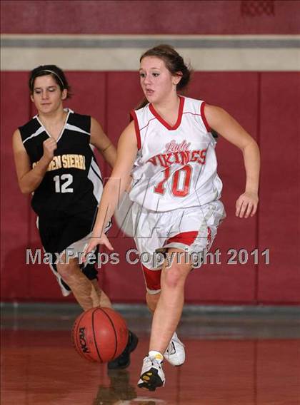 Thumbnail 3 in Golden Sierra vs. Victory Christian (Lady Viking Classic) photogallery.