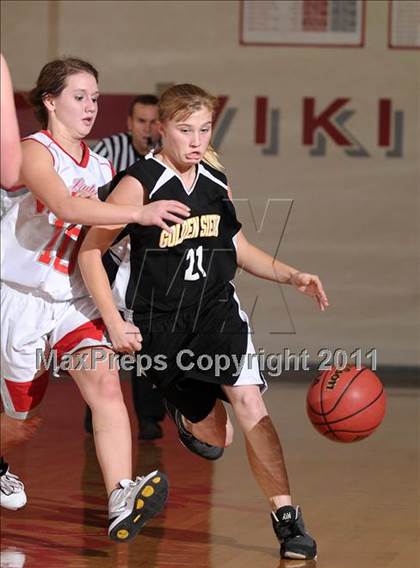 Thumbnail 2 in Golden Sierra vs. Victory Christian (Lady Viking Classic) photogallery.