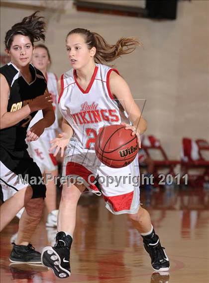 Thumbnail 3 in Golden Sierra vs. Victory Christian (Lady Viking Classic) photogallery.