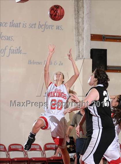 Thumbnail 1 in Golden Sierra vs. Victory Christian (Lady Viking Classic) photogallery.