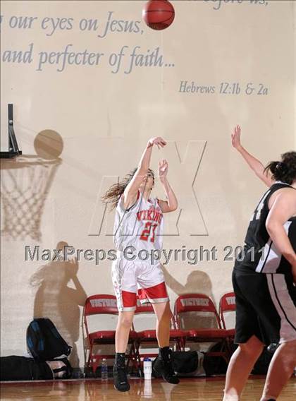 Thumbnail 2 in Golden Sierra vs. Victory Christian (Lady Viking Classic) photogallery.