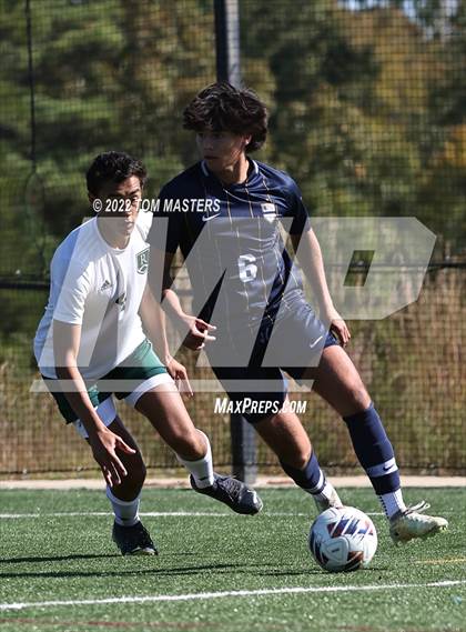Thumbnail 2 in Ravenscroft @ Carmel Christian (NCISAA 4A Quarterfinal) photogallery.