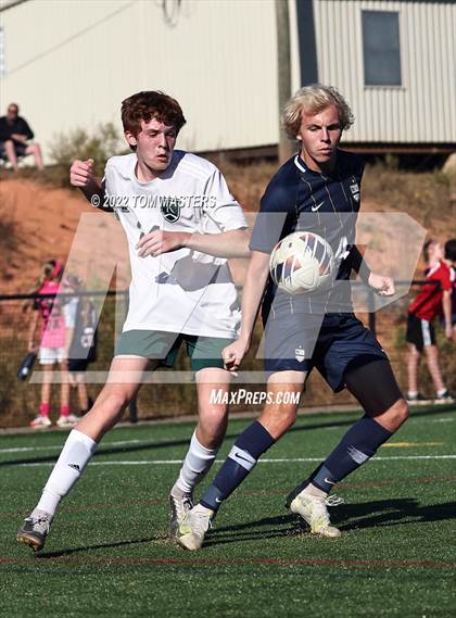 Thumbnail 3 in Ravenscroft @ Carmel Christian (NCISAA 4A Quarterfinal) photogallery.
