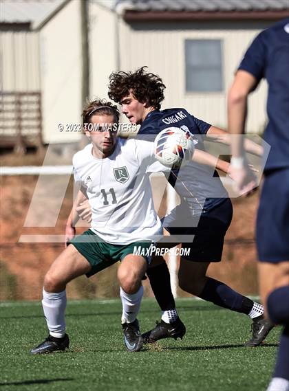 Thumbnail 2 in Ravenscroft @ Carmel Christian (NCISAA 4A Quarterfinal) photogallery.