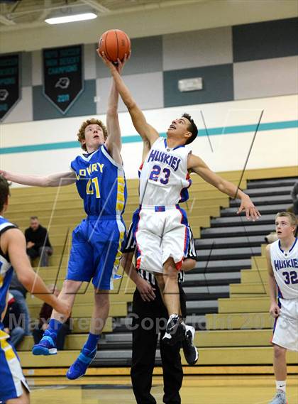 Thumbnail 1 in Lowry vs Reno (NVHS/DRHS Winter Invitational) photogallery.