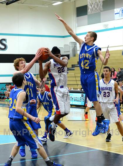 Thumbnail 3 in Lowry vs Reno (NVHS/DRHS Winter Invitational) photogallery.