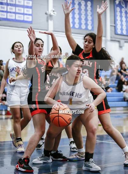 Thumbnail 1 in Beverly Hills vs Holy Martyrs Armenian (Riptide GBB Showcase) photogallery.