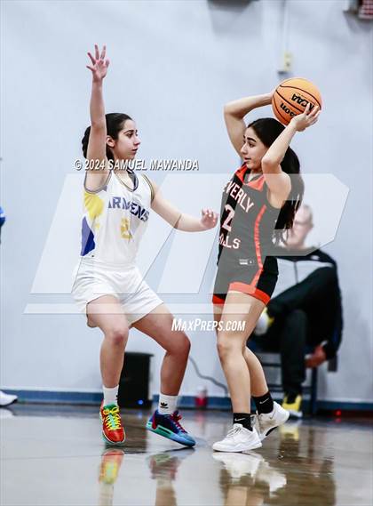 Thumbnail 1 in Beverly Hills vs Holy Martyrs Armenian (Riptide GBB Showcase) photogallery.
