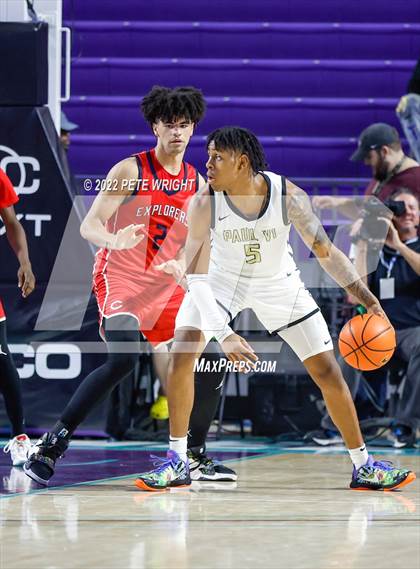 Thumbnail 3 in Paul VI vs Columbus (City of Palms Classic) photogallery.