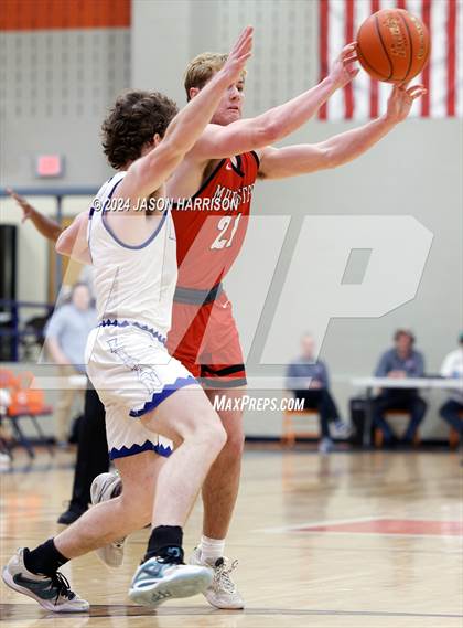Thumbnail 1 in Lipan vs. Muenster (UIL Basketball 2A Regional Final) photogallery.