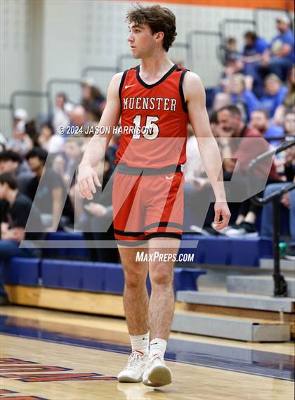 Thumbnail 2 in Lipan vs. Muenster (UIL Basketball 2A Regional Final) photogallery.