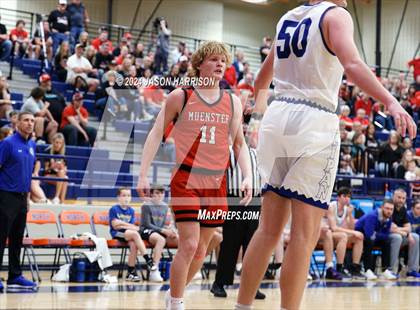 Thumbnail 3 in Lipan vs. Muenster (UIL Basketball 2A Regional Final) photogallery.