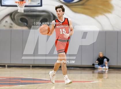 Thumbnail 1 in Lipan vs. Muenster (UIL Basketball 2A Regional Final) photogallery.