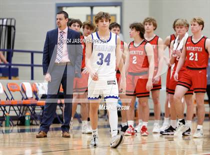 Thumbnail 2 in Lipan vs. Muenster (UIL Basketball 2A Regional Final) photogallery.