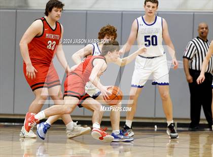 Thumbnail 2 in Lipan vs. Muenster (UIL Basketball 2A Regional Final) photogallery.