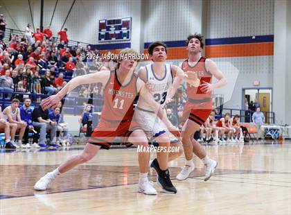 Thumbnail 2 in Lipan vs. Muenster (UIL Basketball 2A Regional Final) photogallery.